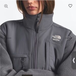 SKIMS & The North Face Women's Gray Denali Fleece Jacket